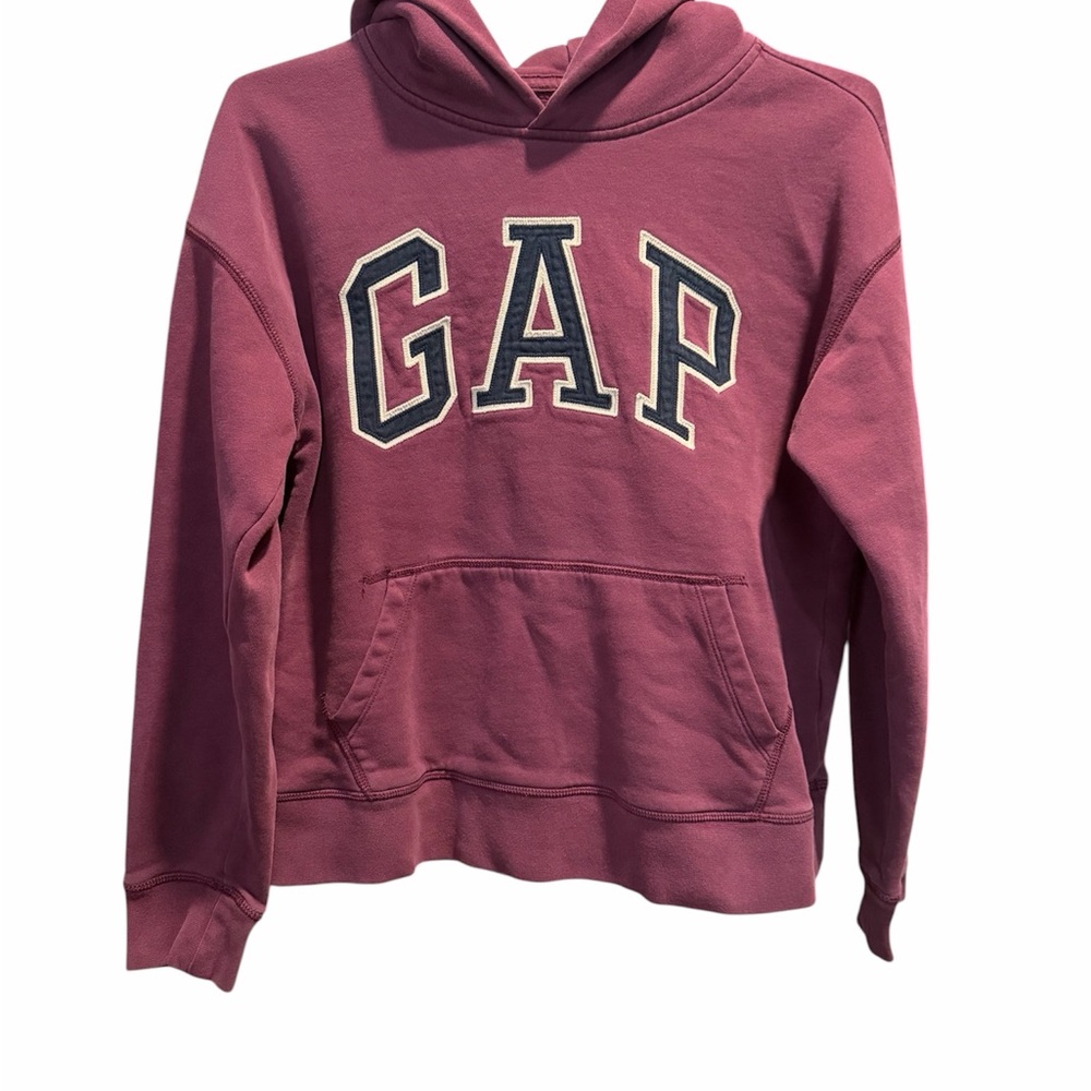 GAP Maroon Logo Hoodie XXL 14/16